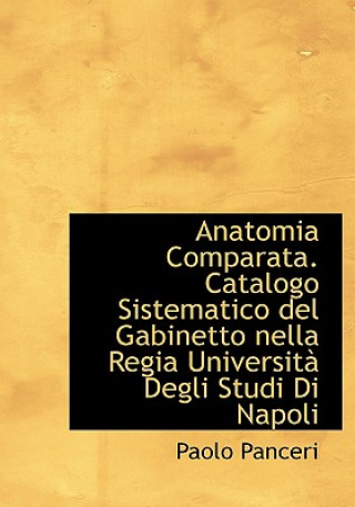 Book Anatomia Comparata Paolo Panceri