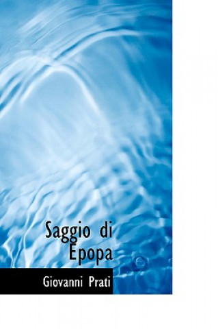 Buch Saggio Di Epopa Giovanni Prati