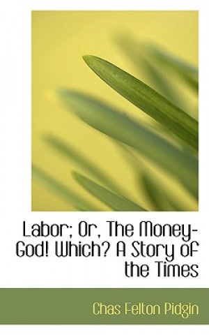 Carte Labor; Or, the Money-God! Which? a Story of the Times Chas Felton Pidgin