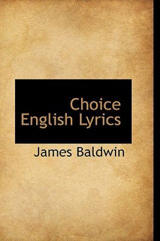 Książka Choice English Lyrics Baldwin