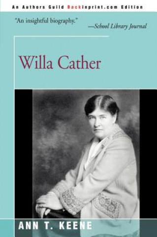 Kniha Willa Cather Ann T Keene