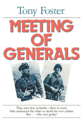 Książka Meeting of Generals Tony Foster