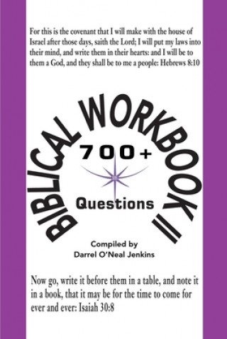 Book Biblical Workbook II Darrel O'Neal Jenkins