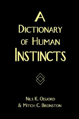 Könyv Dictionary of Human Instincts Mitch C Bronston