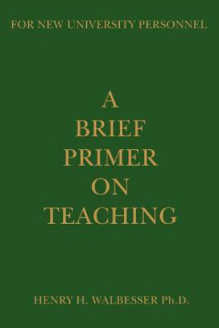 Книга Brief Primer on Teaching Walbesser