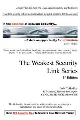 Knjiga Weakest Security Link Series Luis F Medina