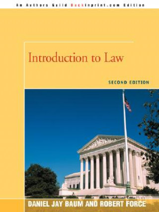 Kniha Introduction to Law Daniel J Baum