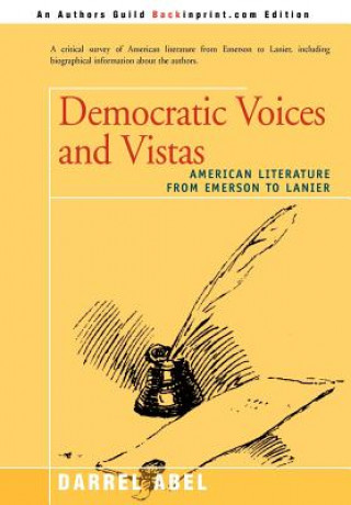 Kniha Democratic Voices and Vistas Darrel Abel