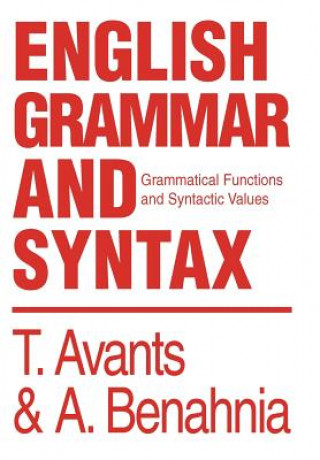 Kniha English Grammar and Syntax 