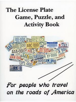 Carte License Plate Game, Puzzle & Activity Book Kirchmeyer
