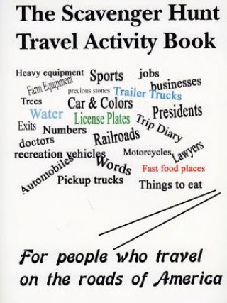 Carte Scavenger Hunt Travel Activity Book Richard Kirchmeyer