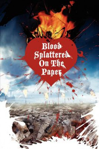 Carte Blood Splattered on the Paper Violet Monday