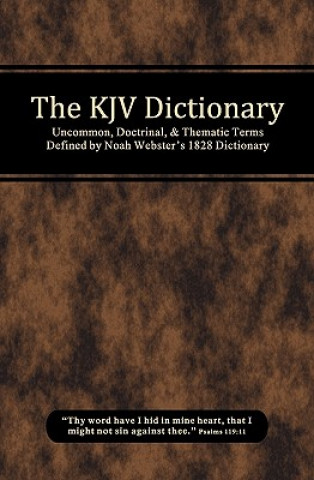 Kniha KJV Dictionary Grant Wayne McComb