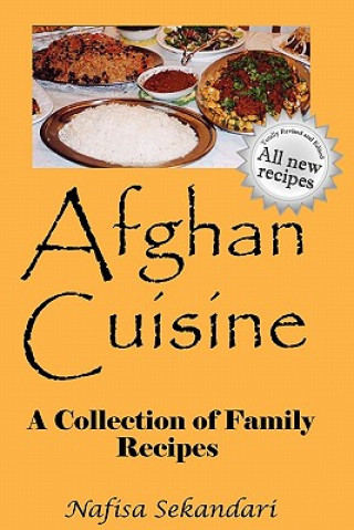 Kniha Afghan Cuisine Nafisa Sekandari