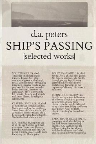 Kniha Ship's Passing D A Peters