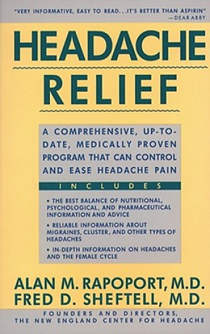 Kniha Headache Relief Rapoport