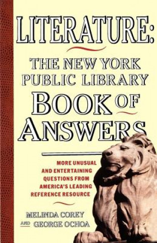 Buch Literature: New York Public Library Book of Answers George Ochoa