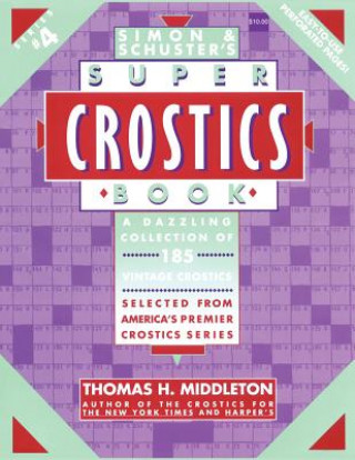 Livre Simon & Schusters Super Crostics # 4 Middleton Th