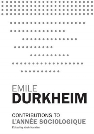 Carte Contributions to L'Annee Sociologique Durkheim