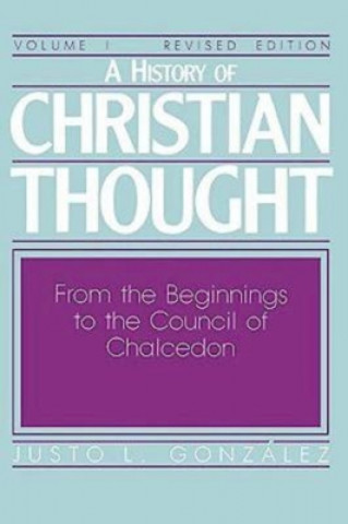 Könyv History of Christian Thought Justo L. Gonzalez