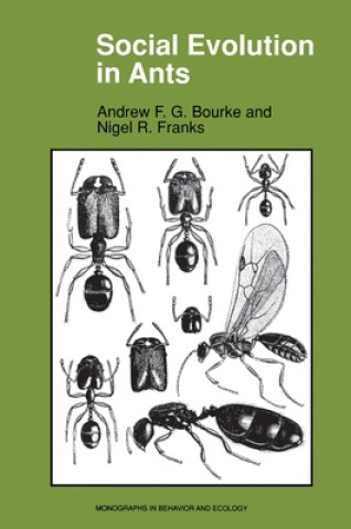 Kniha Social Evolution in Ants Nigel R. Franks
