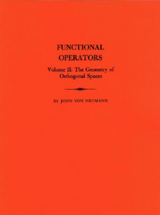 Kniha Functional Operators (AM-22), Volume 2 John Von Neumann
