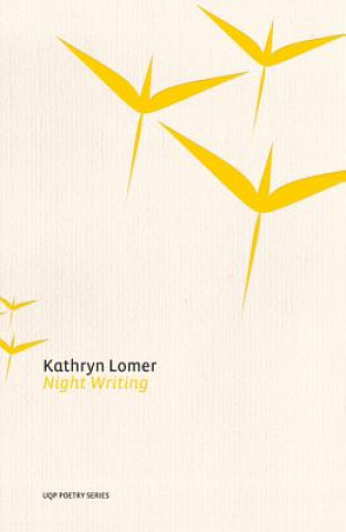 Kniha Night Writing Kathryn Lomer