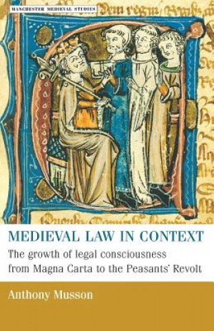 Kniha Medieval Law in Context Anthony Musson