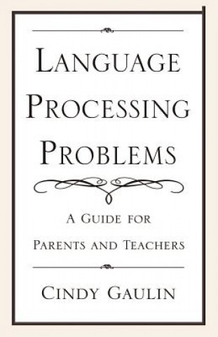 Książka Language Processing Problems Gaulin