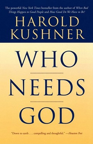 Livre Who Needs God Harold S. Kushner