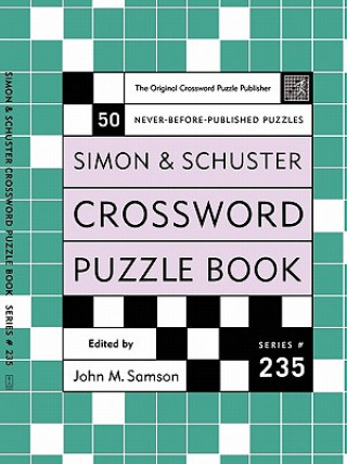 Carte Simon and Schuster Crossword Puzzle Book #235 John M. Samson