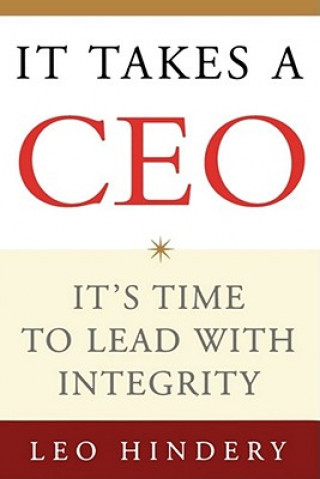 Könyv It Takes a CEO Leo Hindery