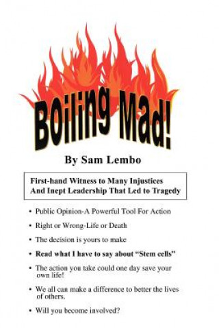 Livre Boiling Mad! Sam Lembo