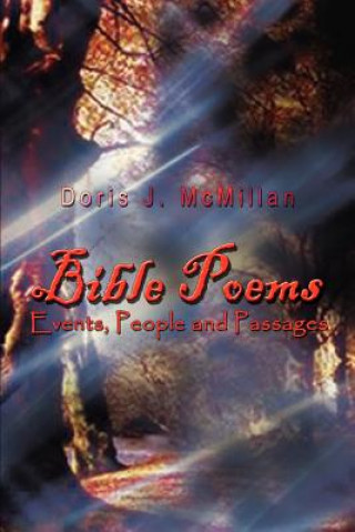 Carte Bible Poems Doris J McMillan