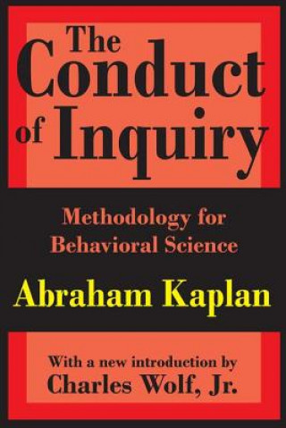 Książka Conduct of Inquiry Abraham Kaplan