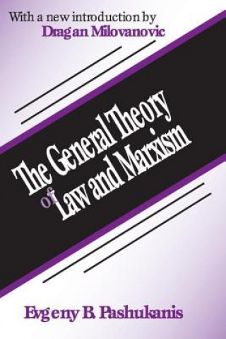 Książka General Theory of Law and Marxism Pashukanis