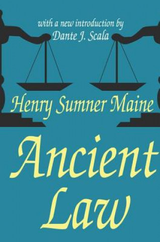 Kniha Ancient Law Sir Henry Sumner Maine