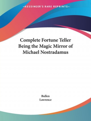 Książka Complete Fortune Teller Bullen