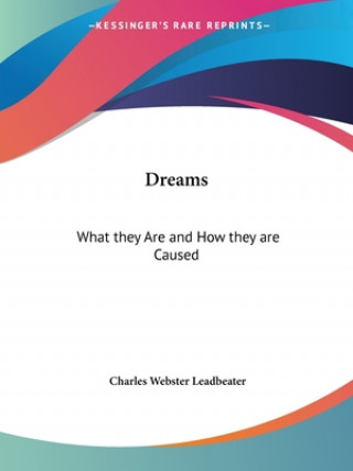 Kniha Dreams C.W. Leadbeater