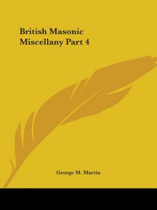 Buch British Masonic Miscellany 