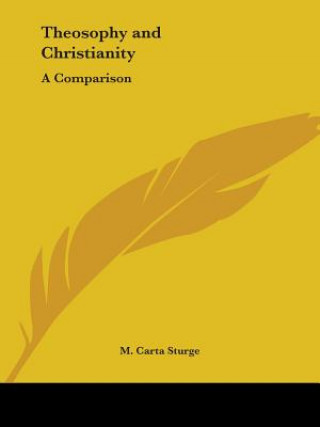 Book Theosophy and Christianity M. Carta Sturge
