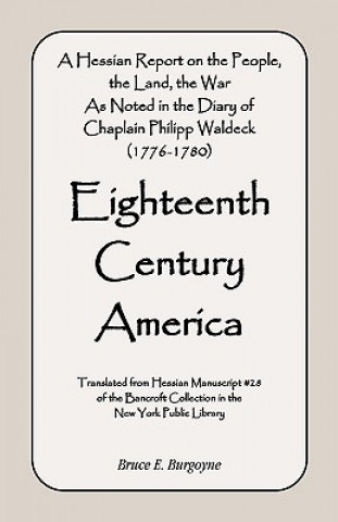 Buch Eighteenth Century America Bruce E Burgoyne