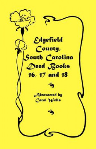 Книга Edgefield County, South Carolina Carol Wells