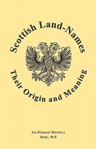 Book Scottish Land-Names Maxwell