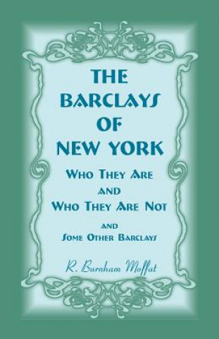 Książka Barclays of New York R Burnham Moffat