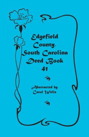 Carte Edgefield County, South Carolina Carol Wells