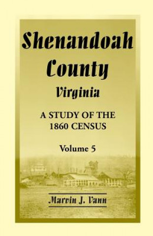 Carte Shenandoah County, Virginia Marvin J Vann