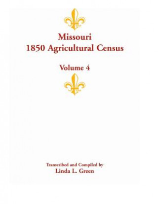 Carte Missouri 1850 Agricultural Census Linda L Green