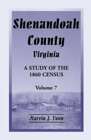 Carte Shenandoah County, Virginia Marvin J Vann