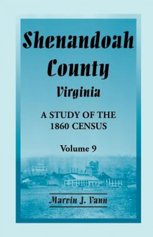 Carte Shenandoah County, Virginia Marvin J Vann